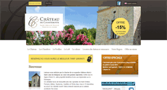 Desktop Screenshot of chateaudecourtebotte.com